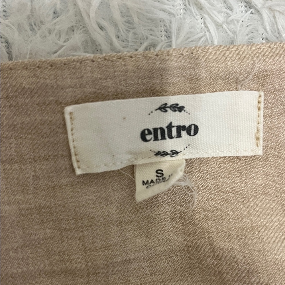 Entro Beige Ric Rak Short Set - Picture 2 of 10